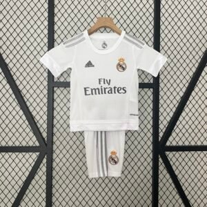 Camiseta Real Madrid 2015-16 Local Retro Niños
