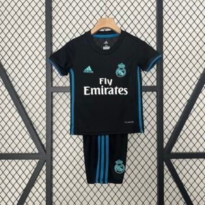 Camiseta Real Madrid 2017-18 Visitante Retro Niños